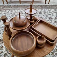 ظروف پذیرایی چوبی فروش عمده|ظروف سرو و پذیرایی|تهران, نیروی هوایی (پیروزی)|دیوار