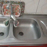 سینک و شیر ظرفشویی در حد نو|لوازم سرویس بهداشتی|شهرضا, |دیوار