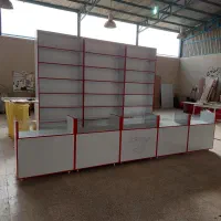 شلف کتابخانه دکور کمد لباس قفسه پیشخوان مغازه|فروشگاه و مغازه|اصفهان, گورت|دیوار