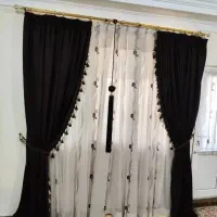 پرده مخمل و حریر
