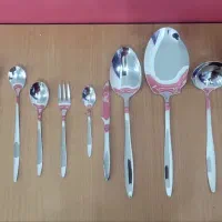 سرویس قاشق چنگال اروپایی۱۲۰پارچه۲۴نفر یونیک حک شده