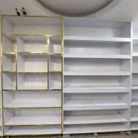 ویترین پیشخوان وقفسه|کتابخانه، شلف، قفسه‌های دیواری|اصفهان, چشمه باقرخان|دیوار