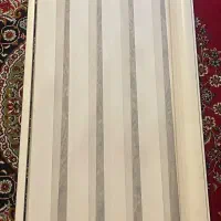 پرده زیرا طوسی سفید