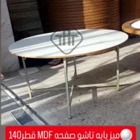 میز کارکرده/میزپارچه خور دست دو