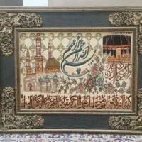 تابلو فرش ابریشم دست بافت