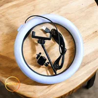 رینگ لایت ZMX-260 + نور حرفه‌ای برای تولید محتوا|دوربین عکاسی و فیلم‌برداری|تهران, جمال‌زاده|دیوار