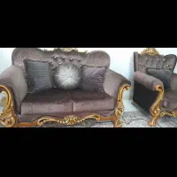 مبلمان کلاسیک 7نفره چوبی