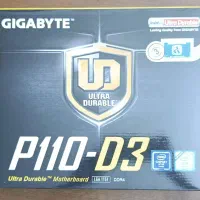 مادربرد گیگابایت P110-D3 نسل 6و7 و CPU I3 6100