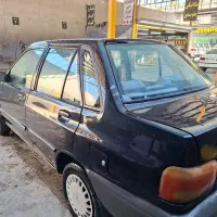 پراید صبا صندوقدار بنزینی مدل 1381 سرمه ای هفت رنگ