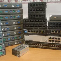 سوییچ D-link دیلینک مگابایتی و گیگابایتی معیوب|قطعات و لوازم جانبی رایانه|تهران, بهار|دیوار