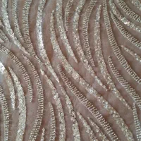 پارچه کار شده یک متر 2 م