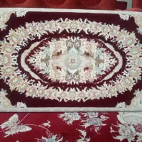 دوعددپشتی فرش نقش برجسته