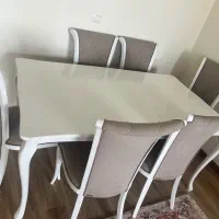 میز ناهار خوری ۶نفره|میز و صندلی غذاخوری|تبریز, |دیوار