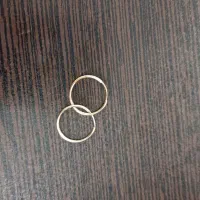 گوشواره حلقه ای سبک