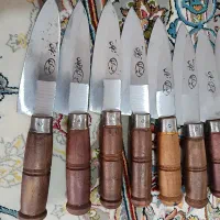 چاقو دسته چوبی