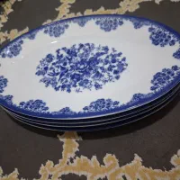 دیس چینی زرین فلورانس،قندان،عسل خوری،قوری