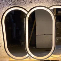 آینه بیضی بک لایت (50*100)|آینه|قائم‌شهر, |دیوار