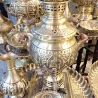 سماور برنجی|سماور، چای‌ساز، قهوه‌ساز|لردگان, |دیوار