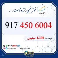 917-100-7004|سیم‌کارت|شیراز, معالی‌آباد|دیوار