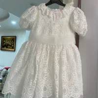 پیراهن عروسکی سفید برند السا گالری|کفش و لباس بچه|ری, فیروزآبادی|دیوار