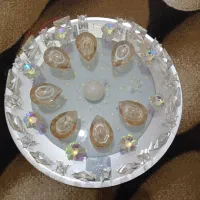 چراغ سقفی ۳ زمانه و لامپ ۲۲۰ ۱۲ وات کم مصرف