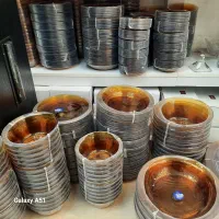 سرویس غذاخوری کامل عسلی فرانسوی|ظروف سرو و پذیرایی|یزد, |دیوار