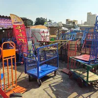 چهار چرخ پاپ مارکت گاری دستی برند حمل بار ضمانتی|ابزارآلات|تهران, شهید رجایی|دیوار