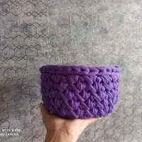 سبد تریکویی|صنایع دستی و سایر لوازم تزئینی|جم, |دیوار