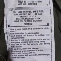 اورکت امریکایی اسکاویل  سایز لارج اکبند اکبند