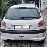 پژو ۲۰۶ تیپ ۵ مدل ۱۳۹۳