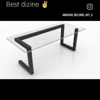 طراحی و ساخت میز عسلی فلزی