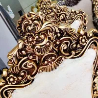 مبل سلطنتی شاه نشین پرکار بشرط چوب مبلمان میلاد|مبلمان خانگی و میز عسلی|تبریز, |دیوار