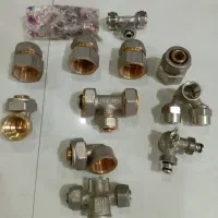 اتصالات ۵ لایه . و شیر فلکه