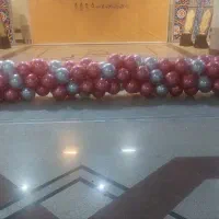 بادکنک صورتی ونقره ای ۵۰۰ هزار تومن