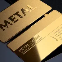 کارت ویزیت فلزی لاکچری