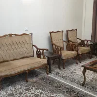مبل مدل اتریشی چوب راش بسیار تمیز