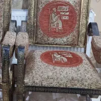 مبلمان فلزی برنز بوفه ویترین میز TV عسلی فرفورژه|مبلمان خانگی و میز عسلی|کرج, گوهردشت|دیوار