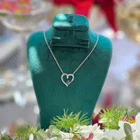 گردنبند نقره براق دلبر روز جهانی دختر بهترین کادو6