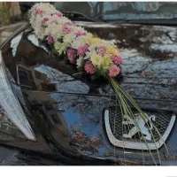 گل آرایی ماشین عروس