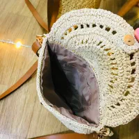 کیف دوشی رافیا|کیف، کفش، کمربند|رشت, حمیدیان|دیوار