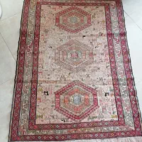 گلیم دستبافت جفت (2 عدد) نخ ابریشم