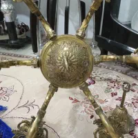 لوستر برنجی اصل کلاسیک|لوستر و چراغ آویز|نیشابور, رحمت آباد|دیوار