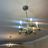 یک جفت لوستر ۶ شاخه نورسازان