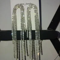 گوشواره فول نگین