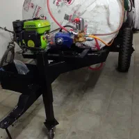 تانکر سمپاش۲۰۰۰کامل پشت ماشینی نو زرند