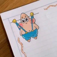 نقاشی دفتر مشق کودکان