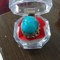 انگشتر فیروزه دست ساز|جواهرات|شیراز, احمدآباد|دیوار