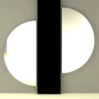 آینه قدی دیواری با نور مخفی|آینه|تهران, امیریه|دیوار