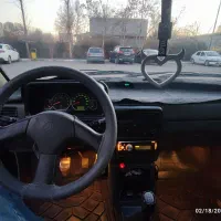 پراید مشکی مدل ۸۵ دوگانه شرکتی