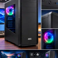 کیس گیمینگ نسل ۸ اقتصادی